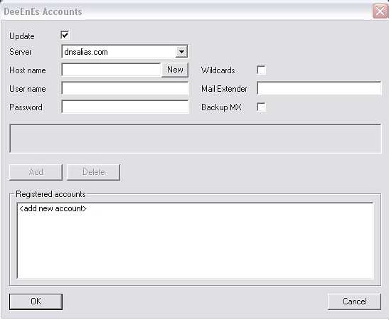 DeeEnEss Program screenshot